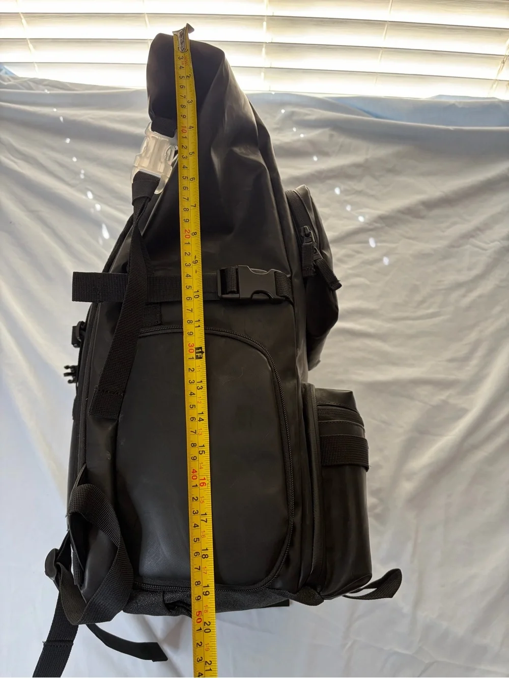 RVCA Zak Noyle Black Backpack III with Front Pockets NWT Bag Travel Camera